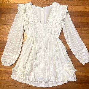 FREE PEOPLE white dress